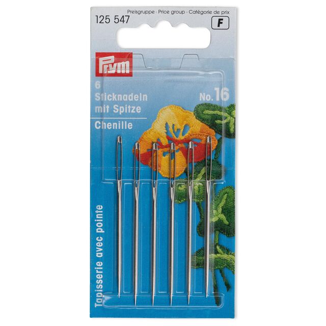 Prym - Chenille Embroidery Needles (No. 16)
