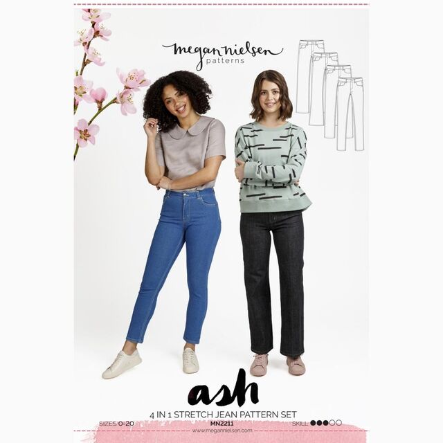 Megan Nielsen - Ash Jeans Sewing Pattern