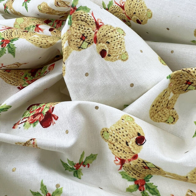 CC - Festive Ted Ivory