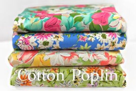 Cotton Poplin Fabrics Summer 2023