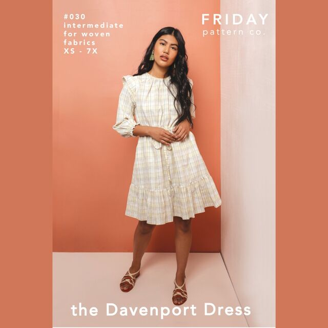 Friday Pattern Company - Davenport Dress Pattern