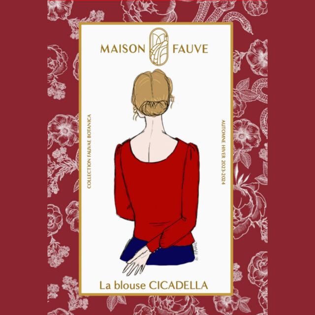 Maison Fauve - Cicadella Blouse Sewing Pattern