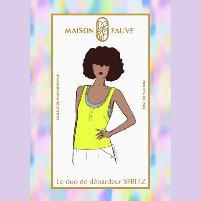 Maison Fauve - Spritz Tank Tops Duo Pattern