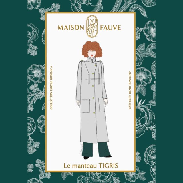 Maison Fauve - Tigris Coat Sewing Pattern