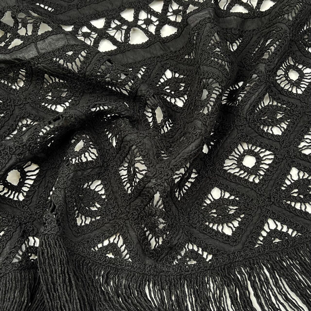 Martinique Crochet - Black