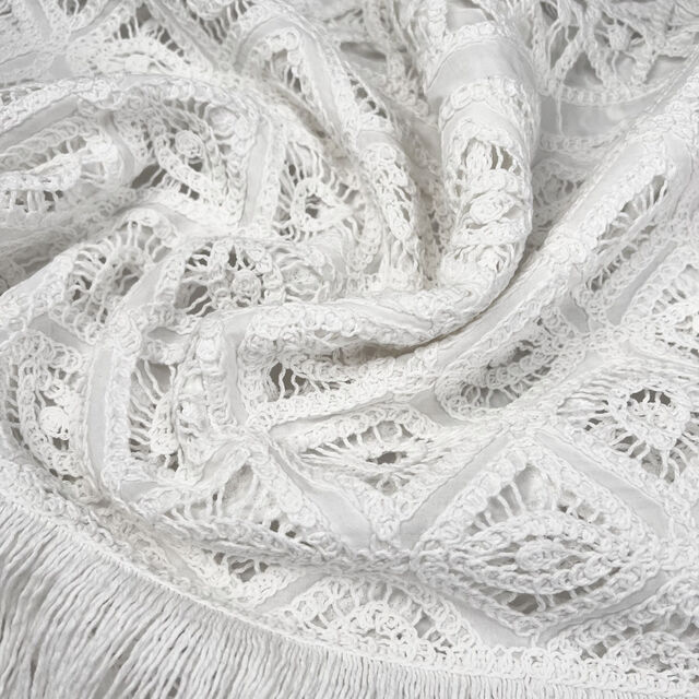 Martinique Crochet - White