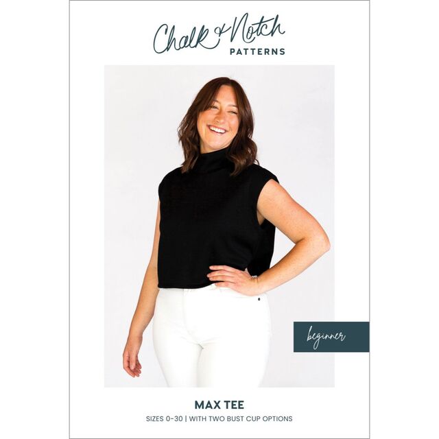 Chalk & Notch - Max Tee Sewing Pattern