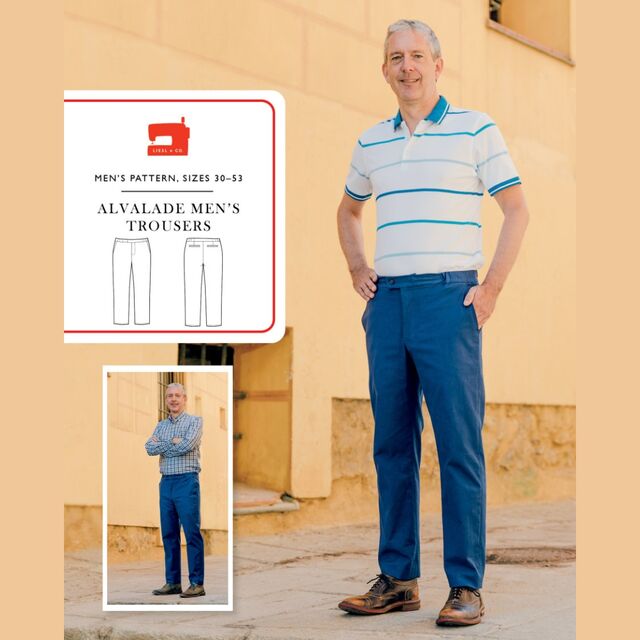 Liesl + Co - Men’s Alvalade Trousers Pattern