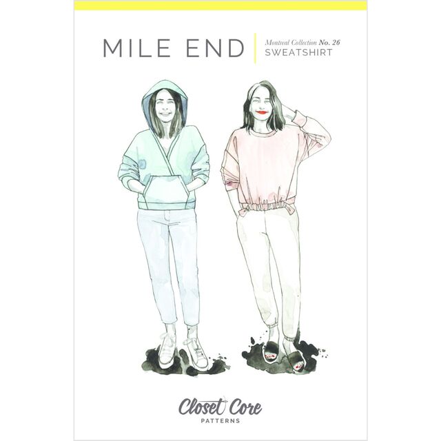 Closet Core Patterns - Mile End Sweatshirt Pattern