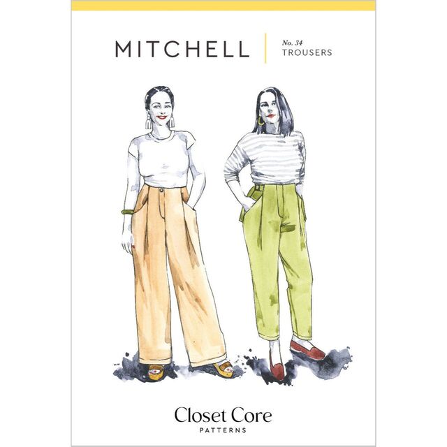 Closet Core Patterns - Mitchell Trousers Pattern