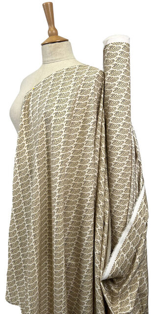 Pima Cotton Lawn - Tribal Grove - Sand