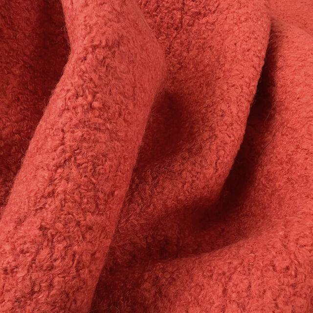 Boiled Wool - Red