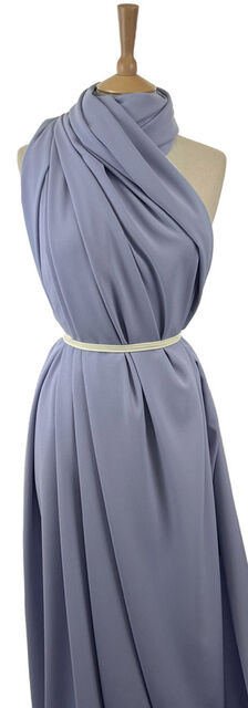 Monaco Crepe - Dusky Blue