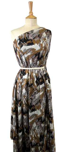 Printed Ponte - Woodland