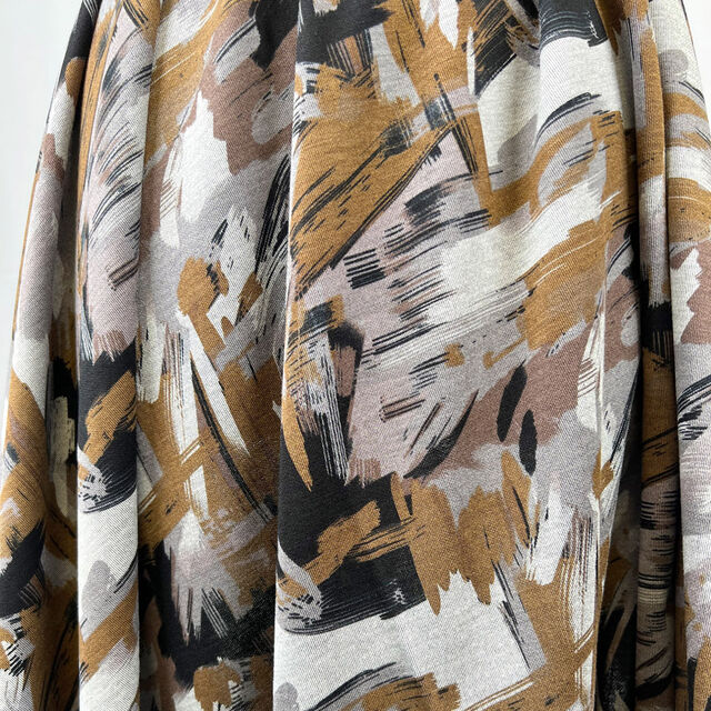 Printed Ponte - Woodland