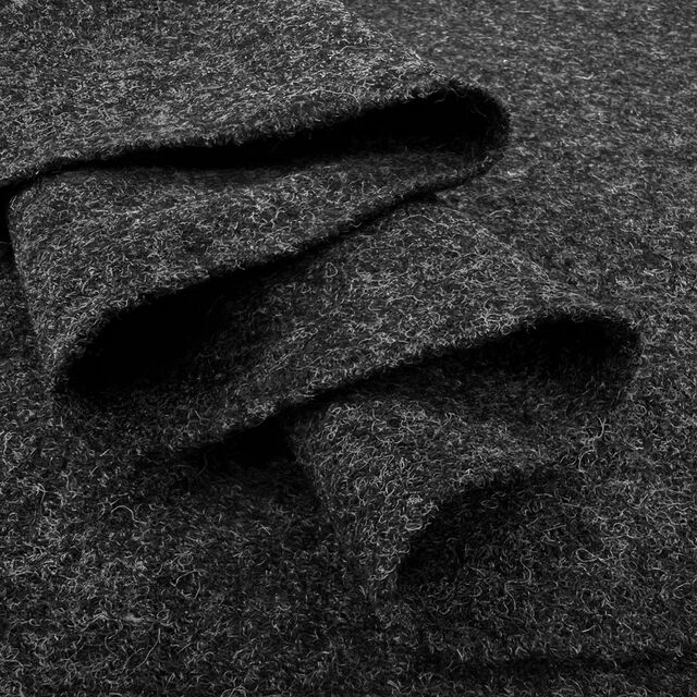 Pure Luxury - Boiled Wool - Wild Grey (0.75m)