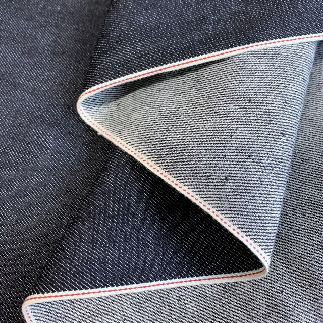 Organic Denim - Red Selvedge- Indigo