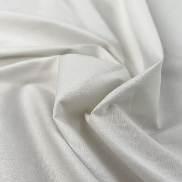 Stretch Shirting - White