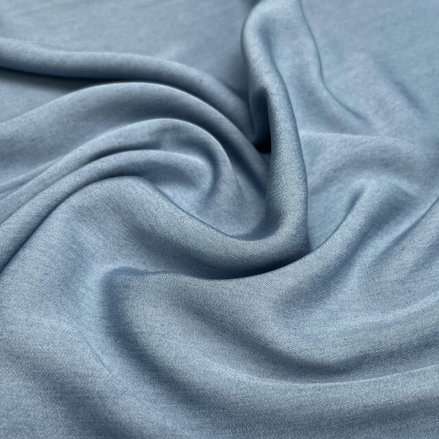 Tencel Feel Denim Chambray - Light Blue