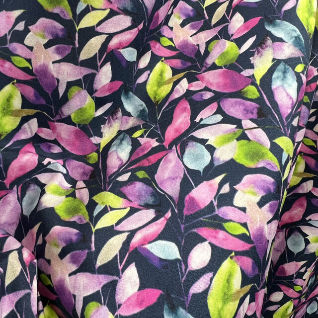 Voyage - Brympton Parma Navy Ness Poplin Cotton