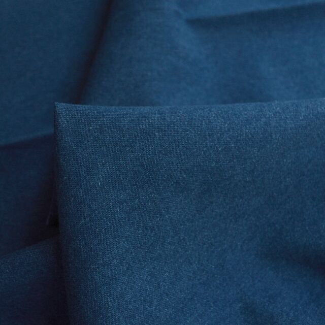 8oz Washed Denim - Mid Blue