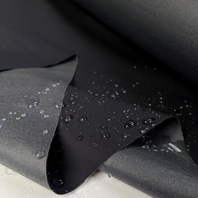 Waxed Cotton - Rainford 4oz Twill - Dark Grey